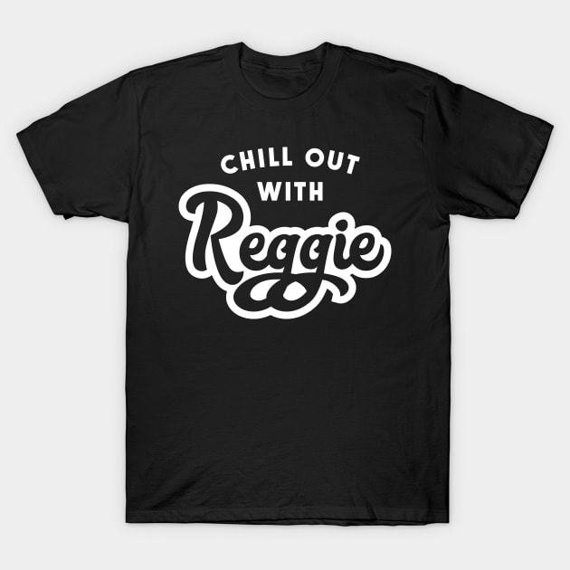 Chill Out With Reggie T-Shirt by jazzworldquest